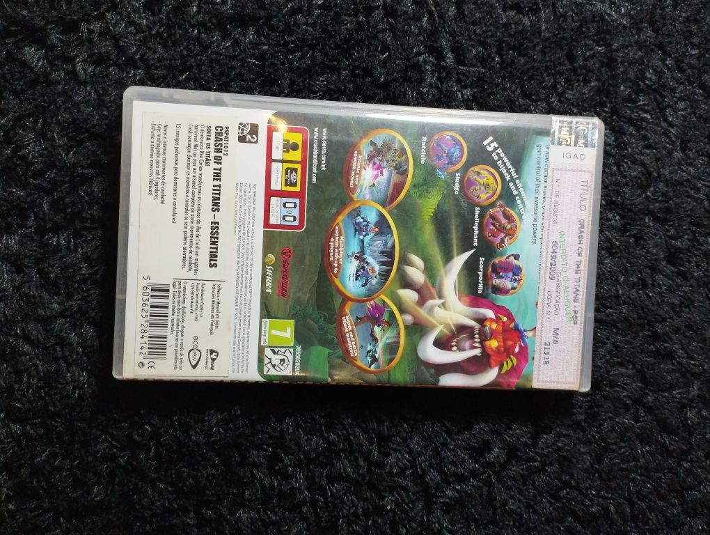 Crash of the Titans- psp