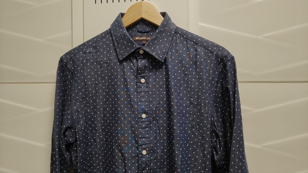 Koszula Michael Kors r. S kropki Slim Fit