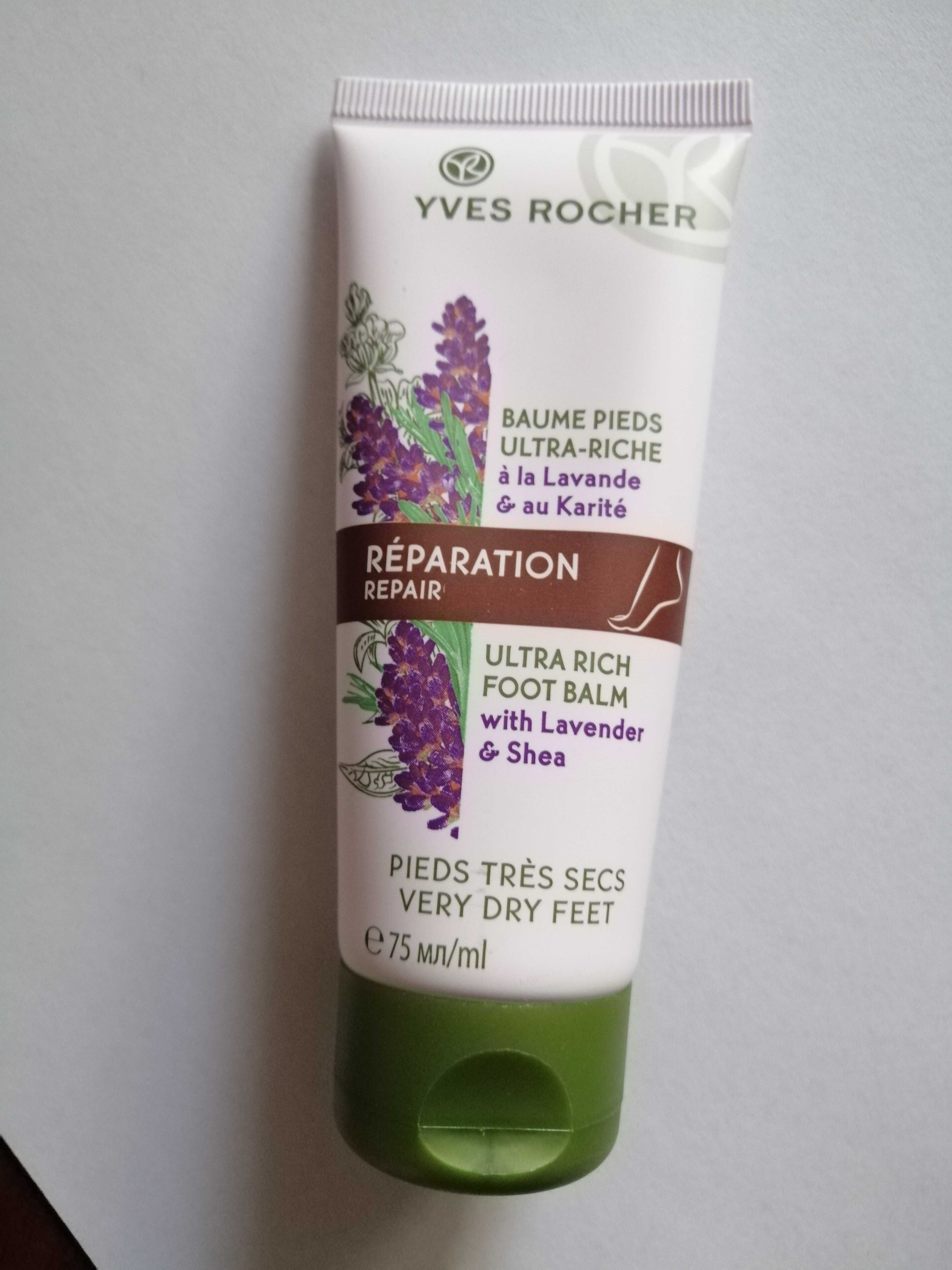 Krem do stóp 75ml. Yves Rocher regenerujący