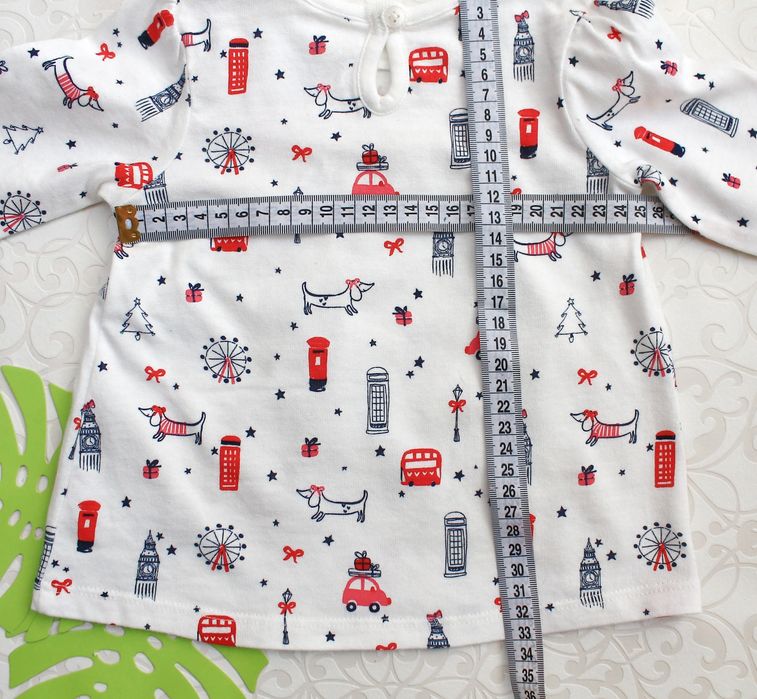 Плаття туніка різдвяне 6-9 місяців George