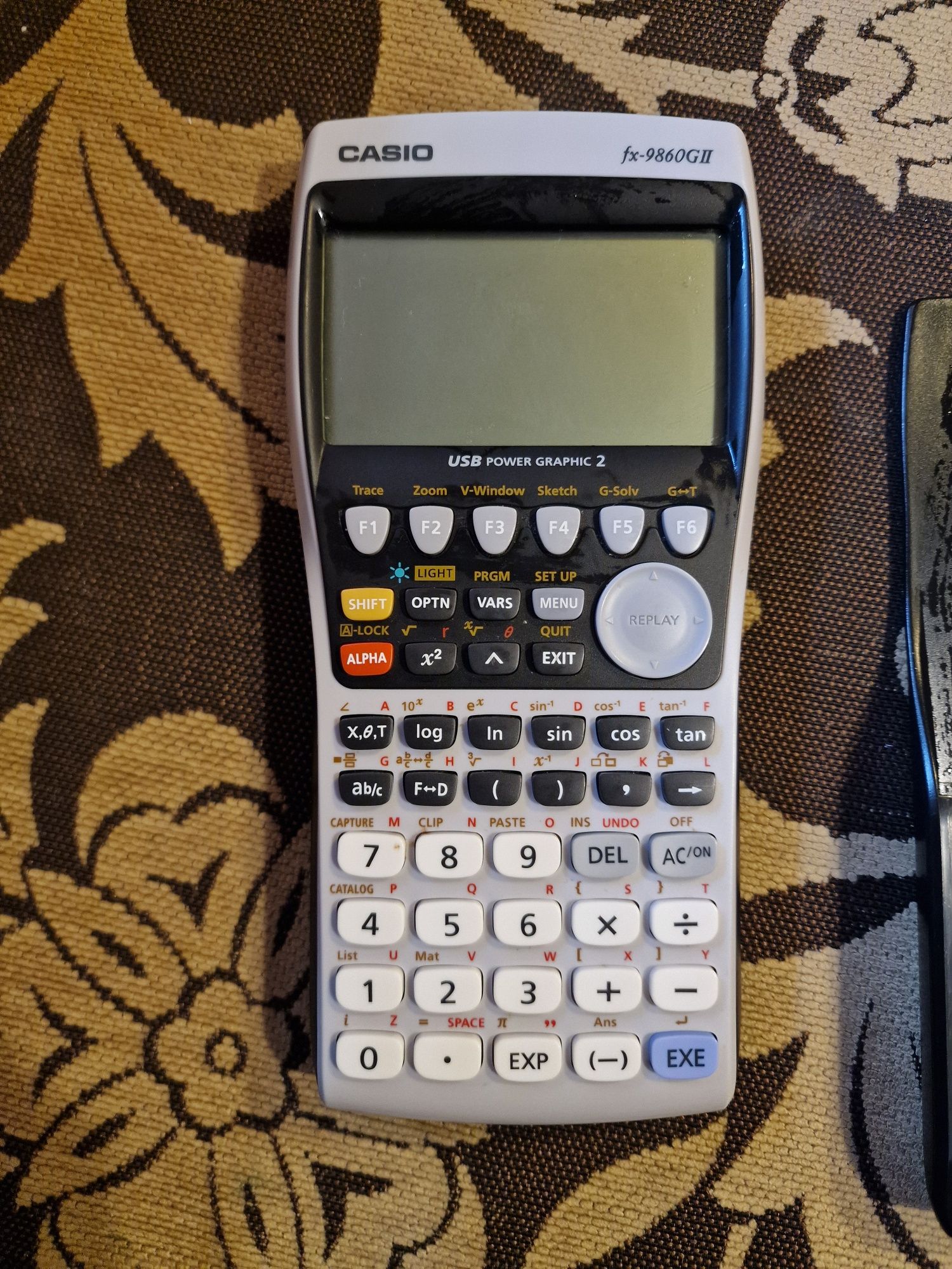 kalkulator CASIO FX-9860G II USB POWER