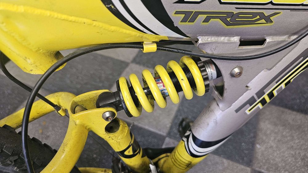 Rower górski MTB dwa amortyzatory hamulce tarczowe przerzutki Shimano