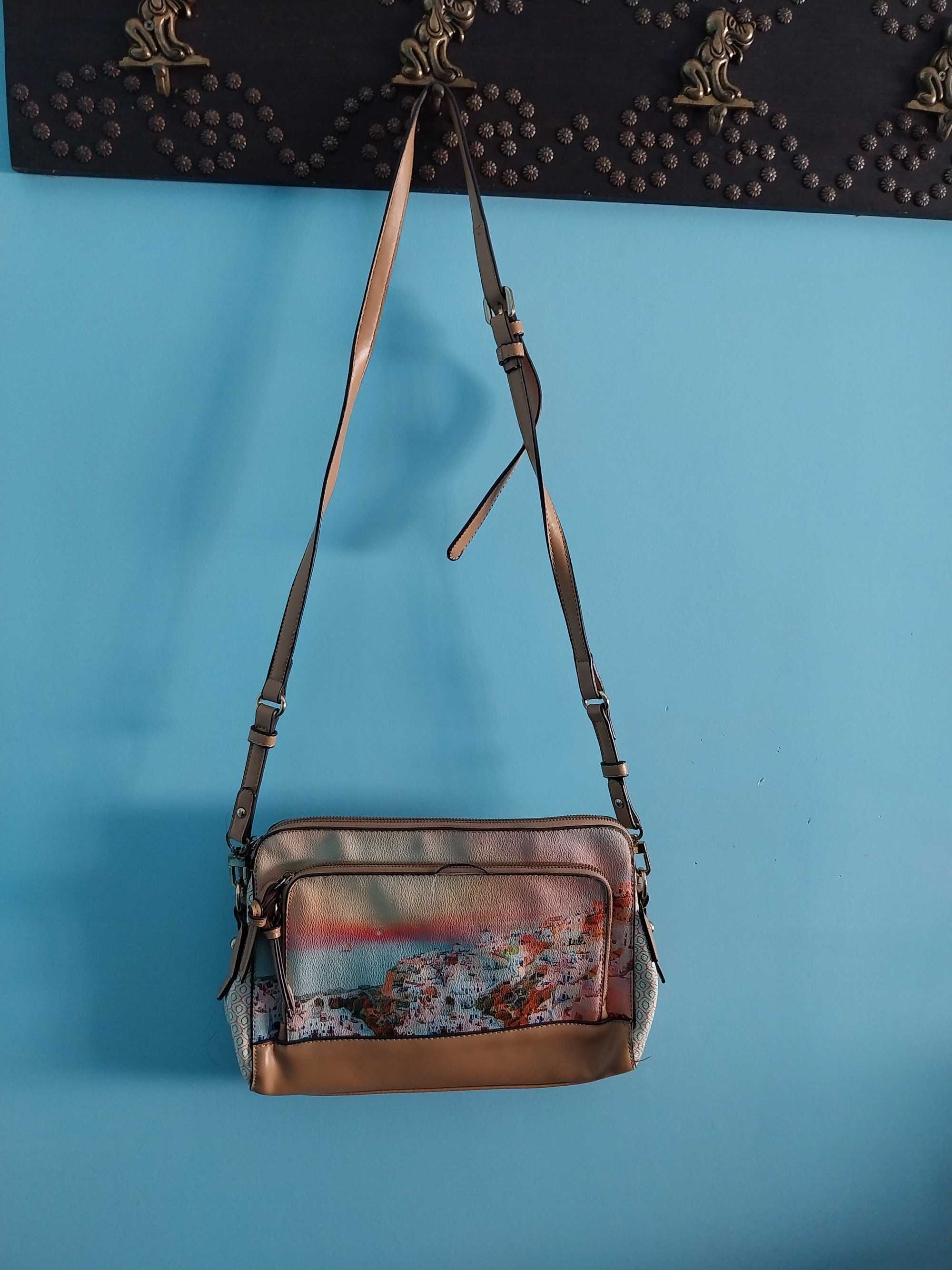 Bolsa/ Mala de ombro com estampado da Parfois, multicolorida