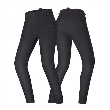 Spodnie motocyklowe damskie jeans SHIMA NOX 2.0 BLK