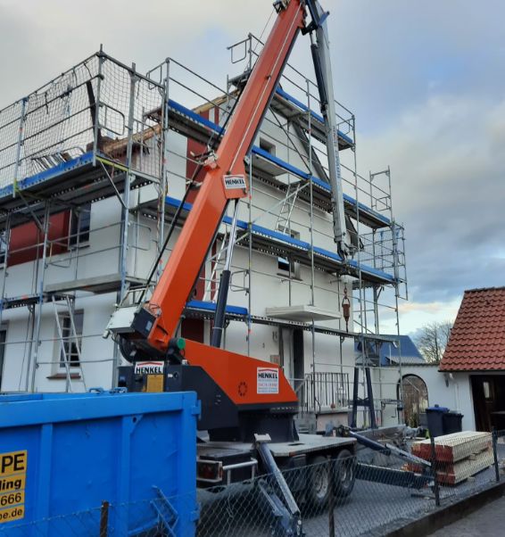 dźwig dekarski żuraw budowlany na przyczepie Paus PTK 31 Finansowanie!