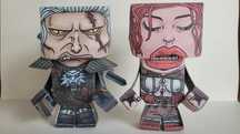 Figurki kolekcjonerskie Wiedźmin Geralt i Tris Merigold. Bdb stan!