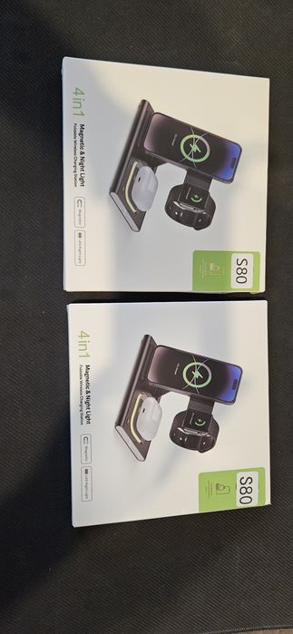 Продам багатофункціональну бездротову зарядку для телефону,  годинника