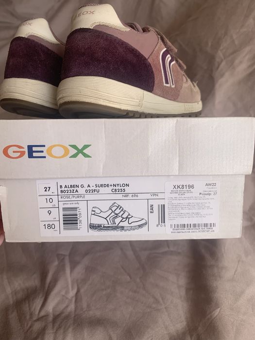 Продам дитячі кросівки Geox, 27 р.