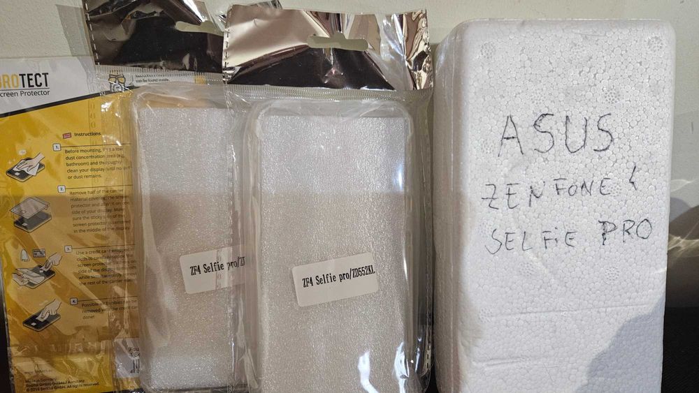 2 capas e 2 películas para Asus zenfone 4 selfie pro