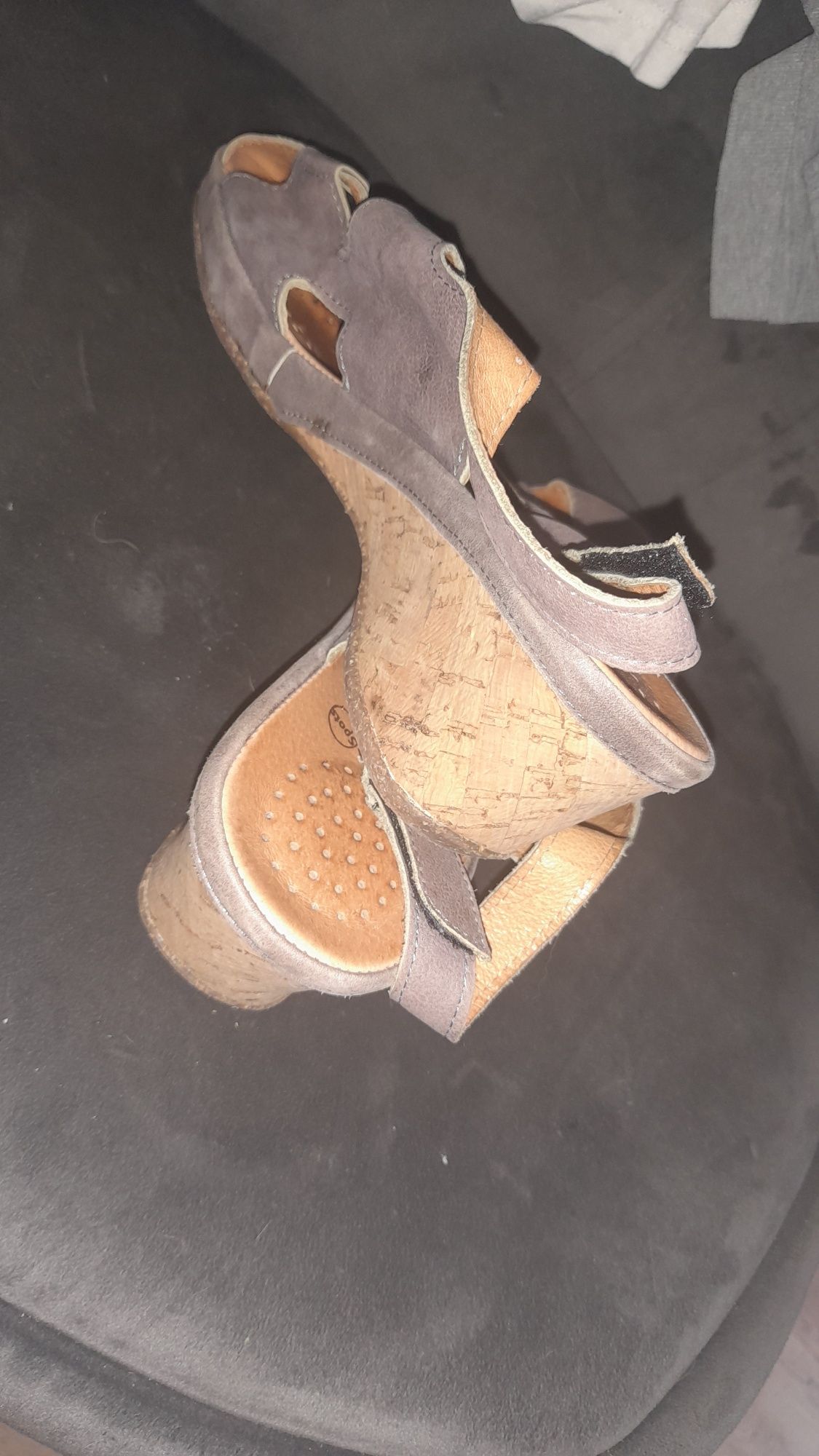 Buty na obcasie sandały 40