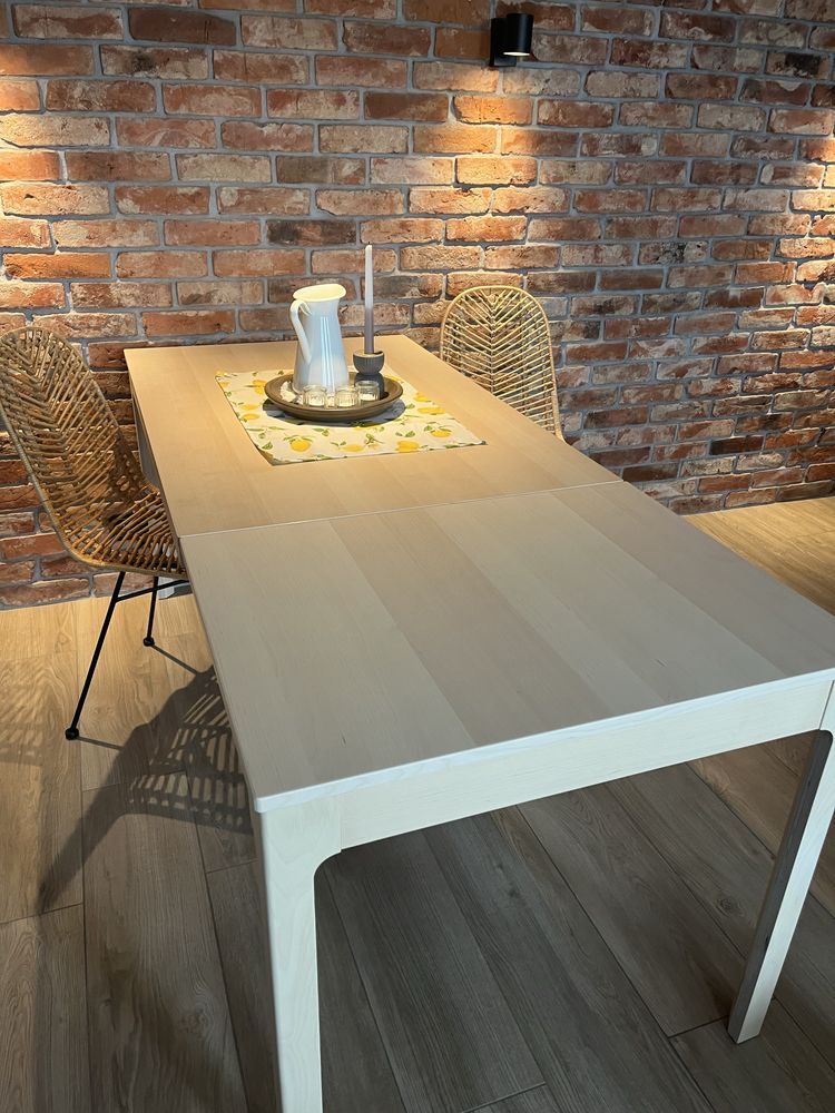 Stół rozkładany EKEDALEN brzoza 120/180x80 Ikea