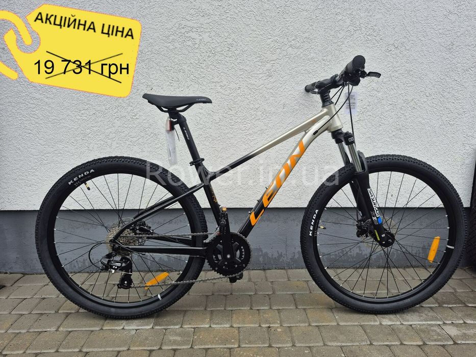 Акція! Велосипед гідравліка алюмінієвий Leon XC 100 HDD 27,5" рама 16"