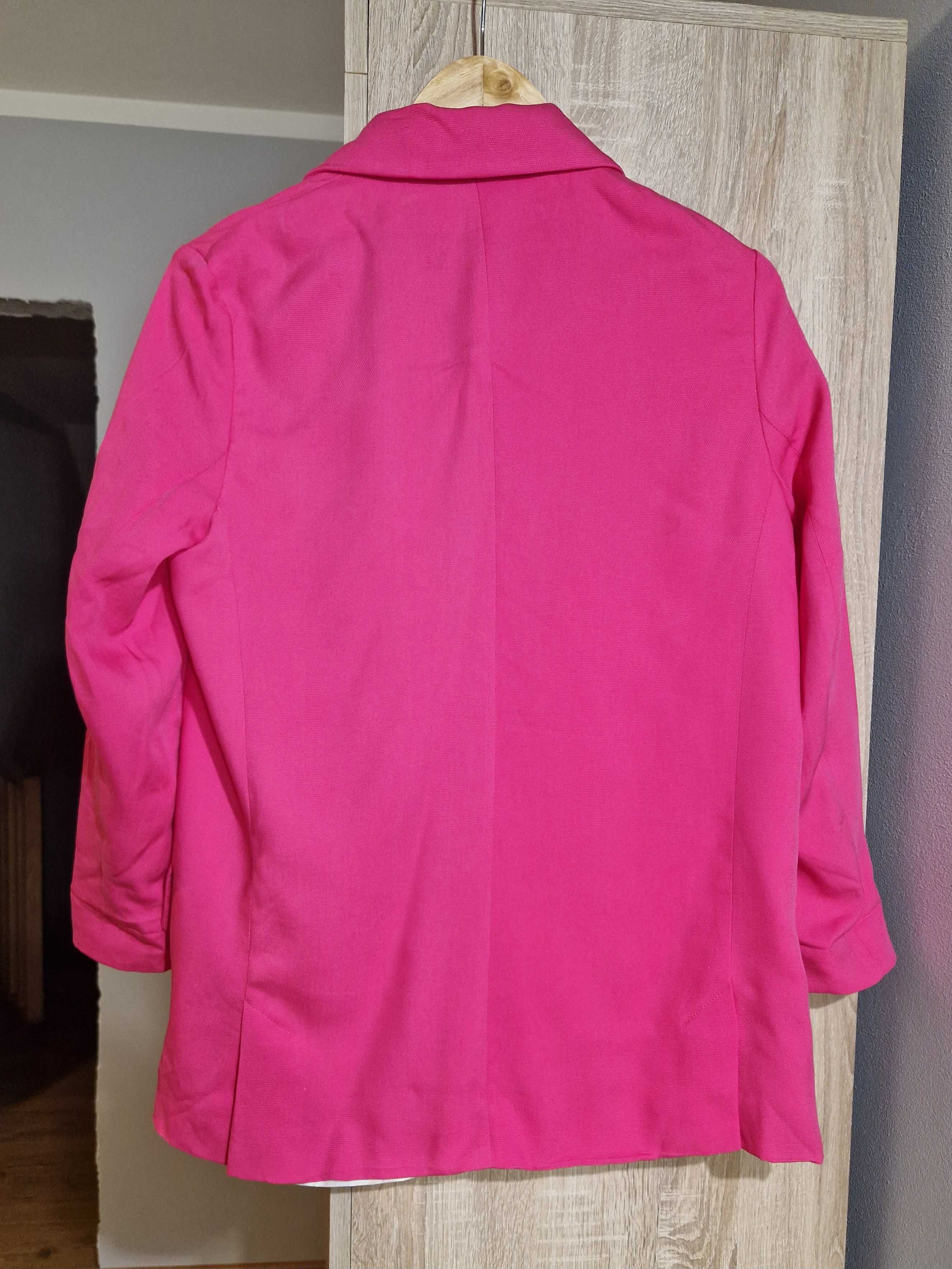 Różowa marynarka Zara XS