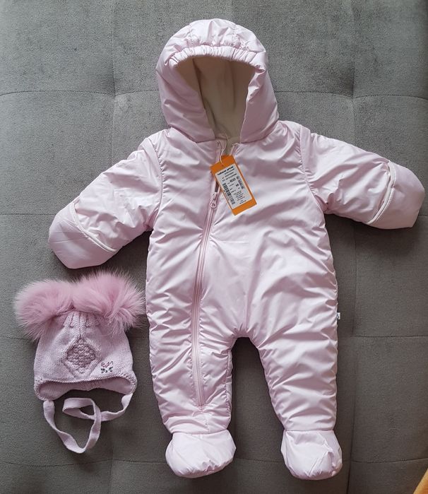 Демі комбінезон з шапкою 68 р.