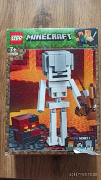 Lego MINECRAFT 21150 - szkielet + kostka magmy