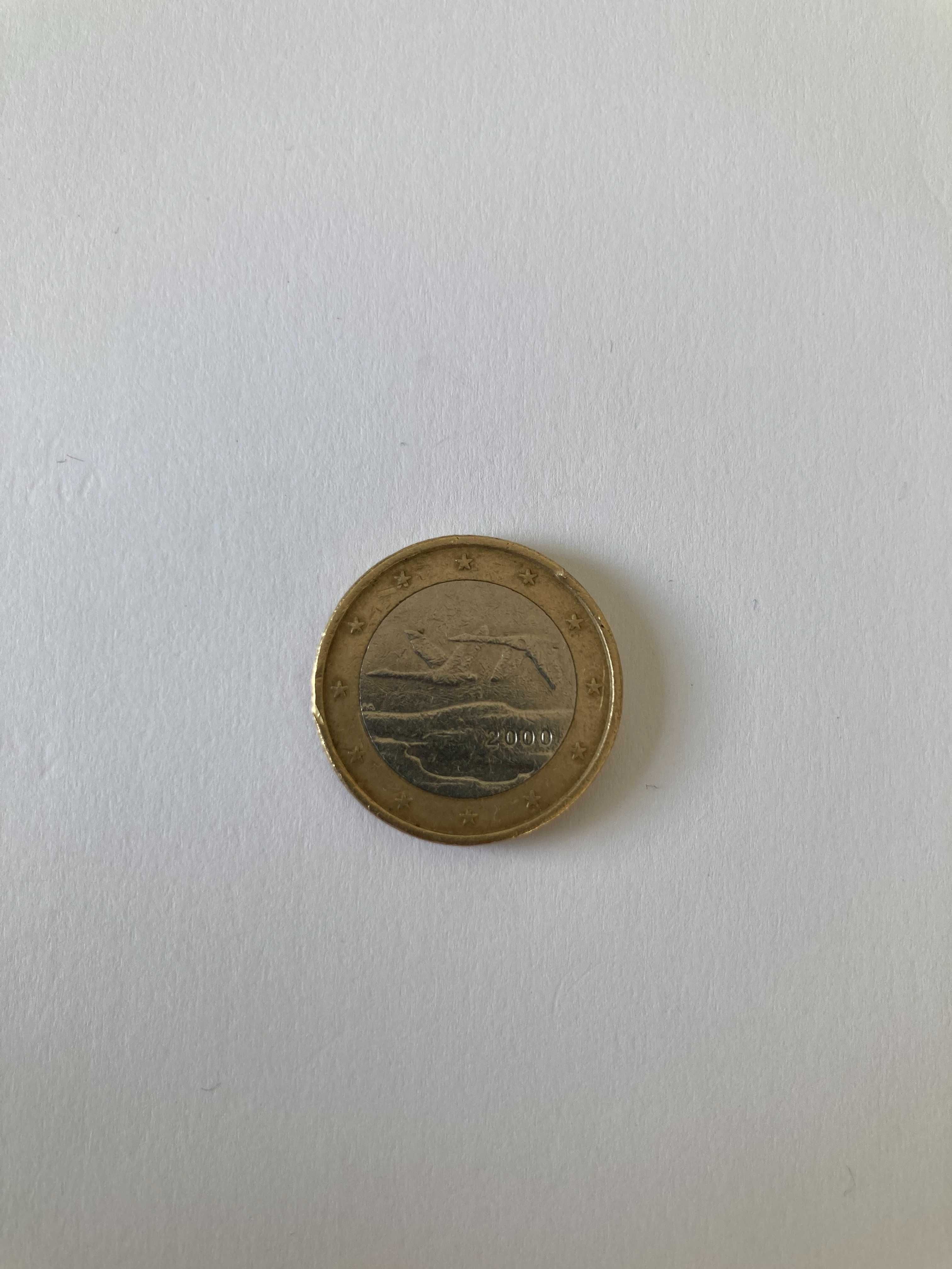 Moeda 1 euro Finlândia ano 2000 (preço negociável)