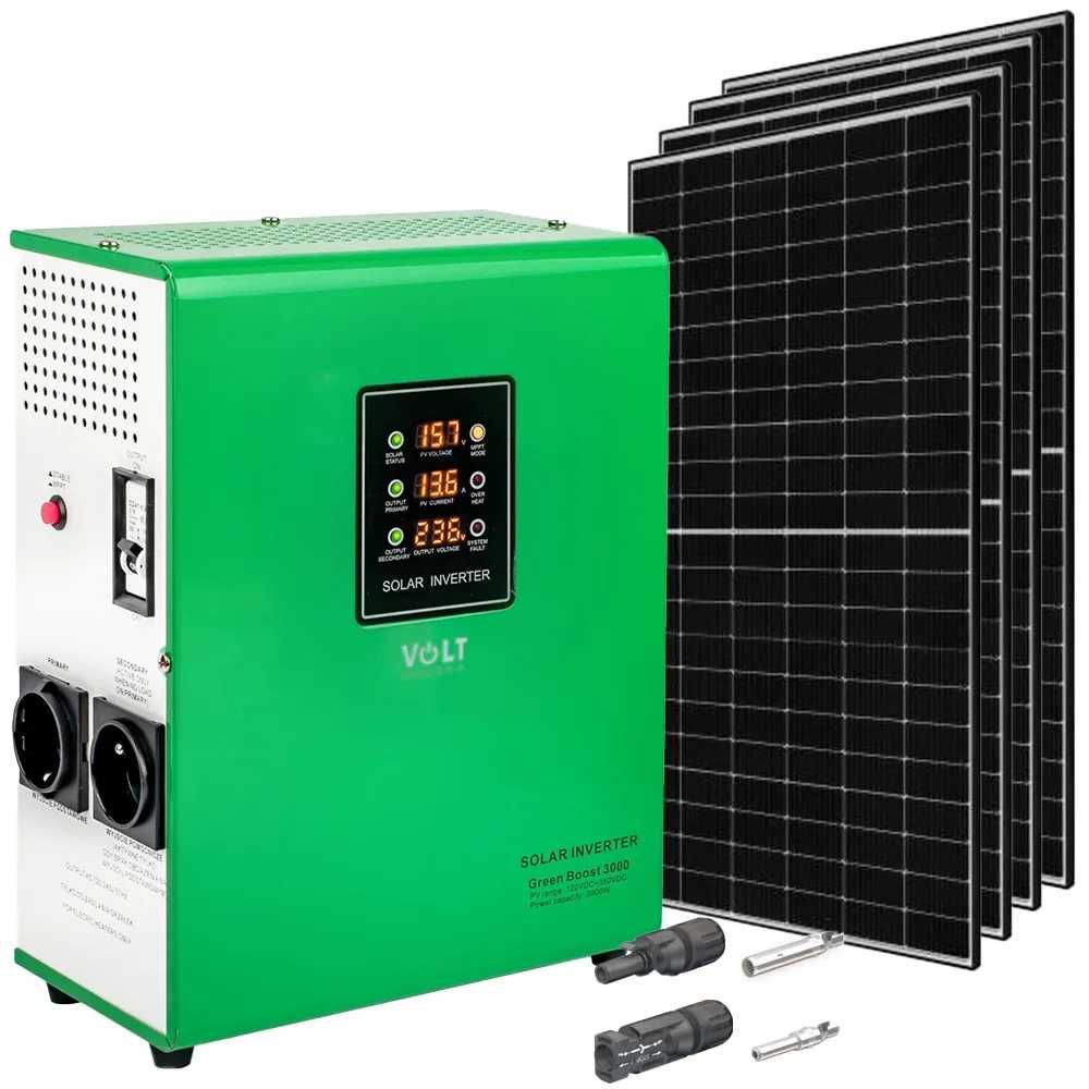 Zestaw solarny do grzania wody CWU w bojlerze SOLARY o mocy 2400W 5xPV