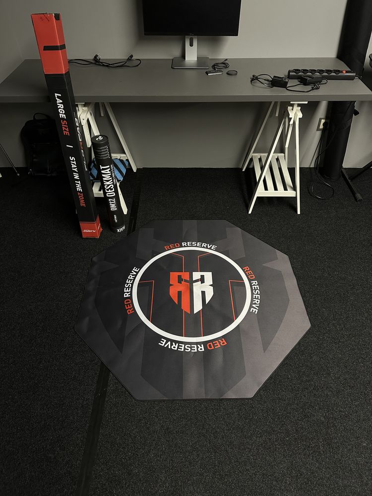 Tapete Chão Gaming  - FlorPad Red Reserve