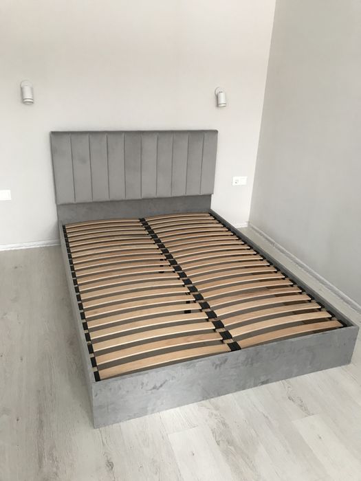 Двоспальне ліжко двуспальная кровать односпальне ліжко з ламелями