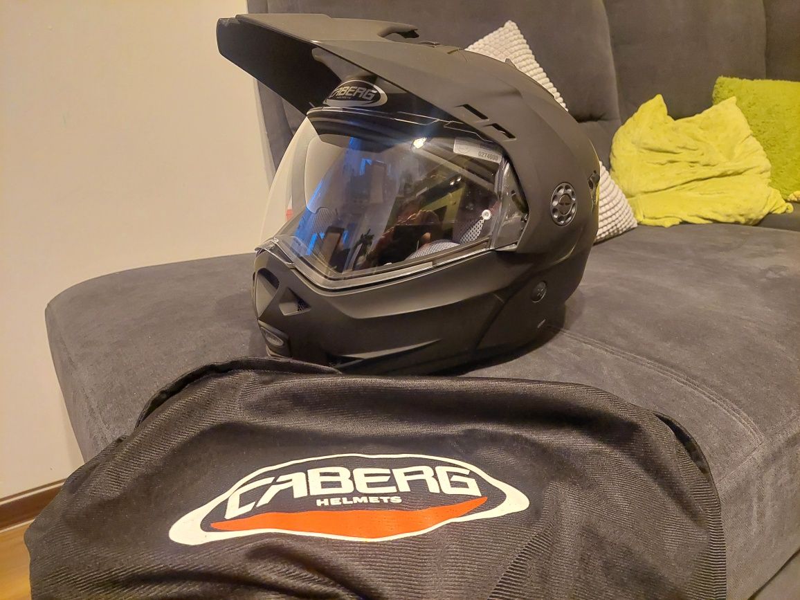 Kask Szczękowy Caberg Tourmax Black XS Stan idealny