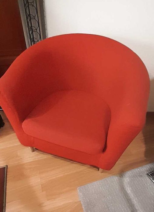 Poltrona IKEA com capa