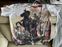 T-shirt, koszulka red is bad husarz XXL