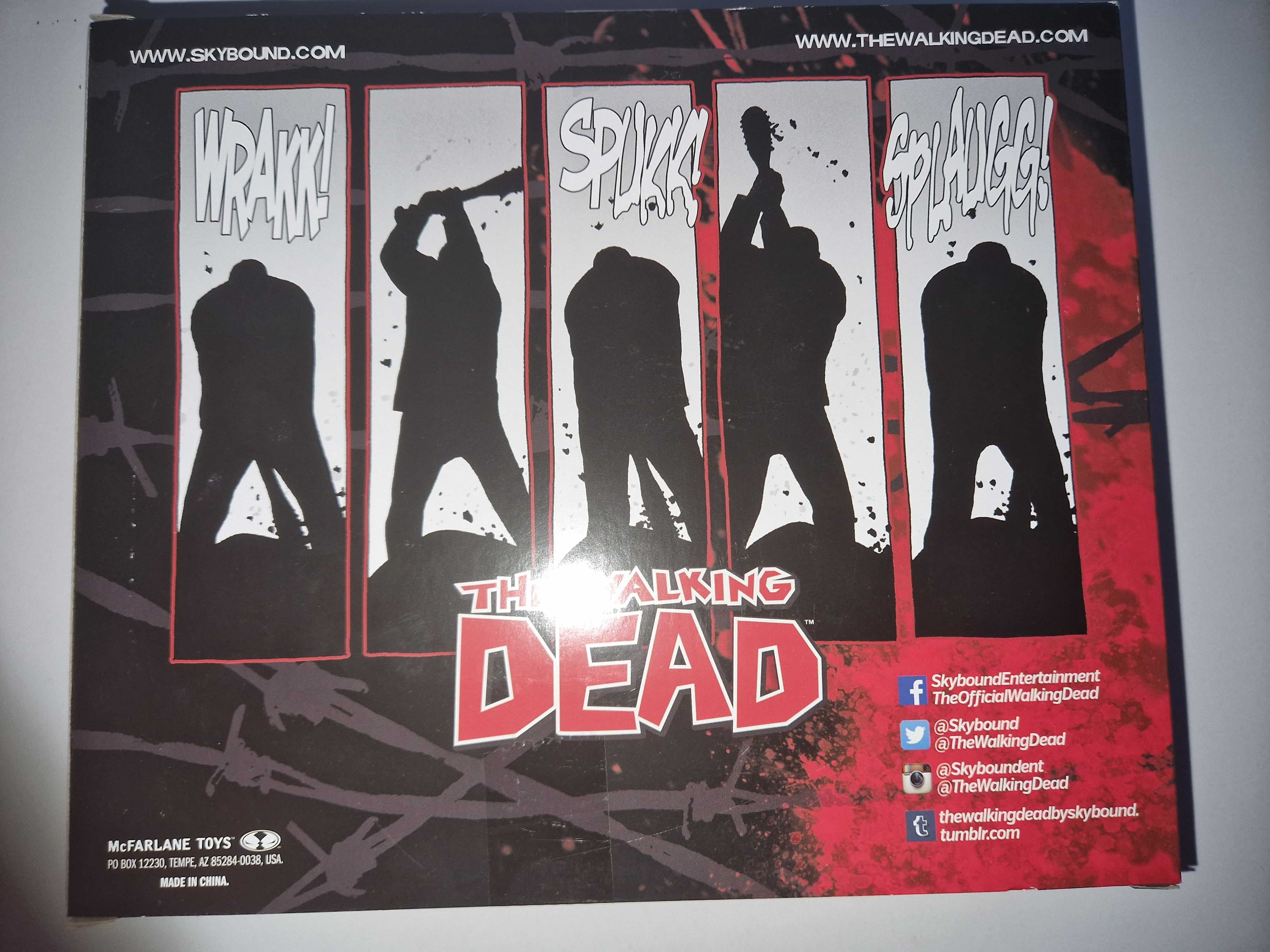 Walking Dead Negan and Glenn figure McFarlane Toys