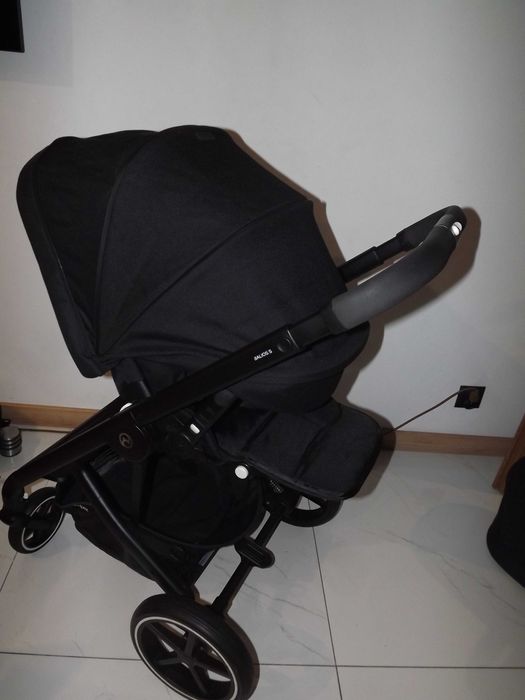 Cybex balios s lux deep black Fotelik cybex z Baza obrotowa cybex z