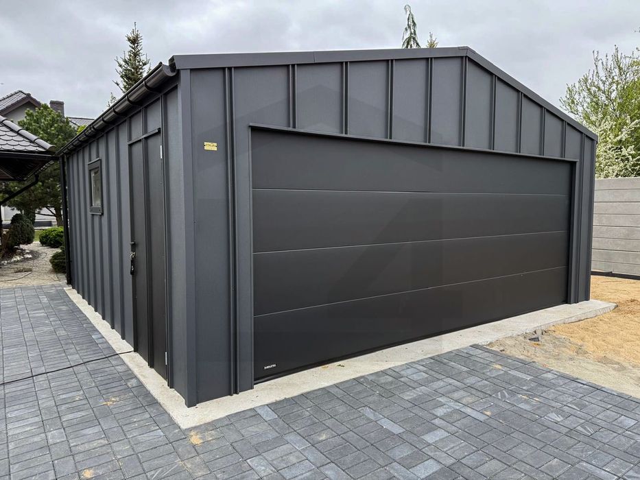 Garaż Blaszany rąbek stojący 6x6 6x5,8 5,8x6 Premium