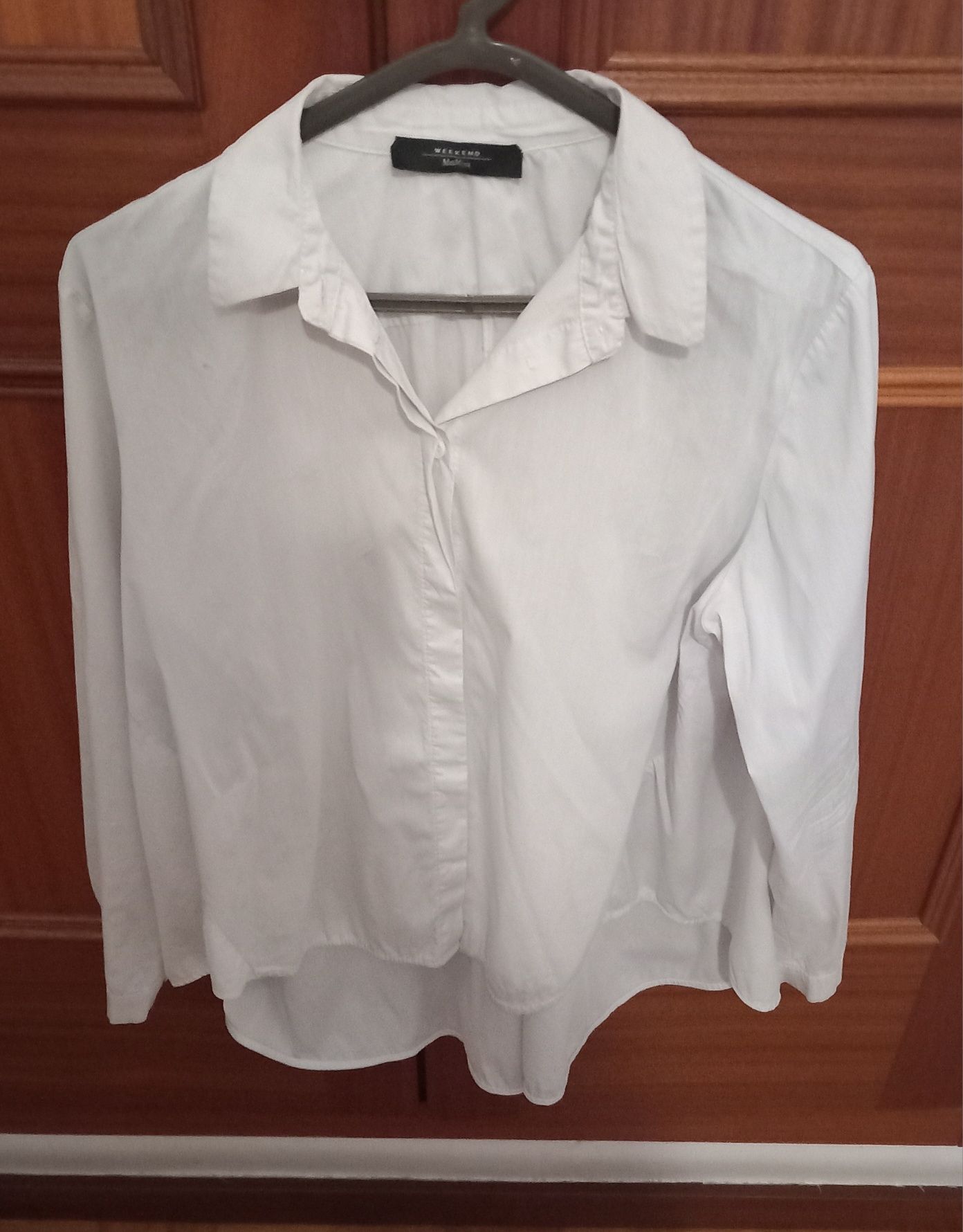 Camisa M(MaxMara)Nova Branco