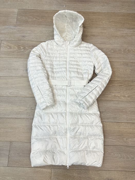 Жіночий білий пуховик adidas розмір xs як нове