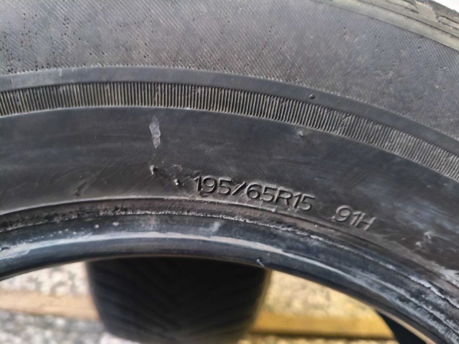 Hankook 195/65R15 91H 2x5.10mm 2020rok cena za 2szt MONTAŻ CAŁOROCZNE