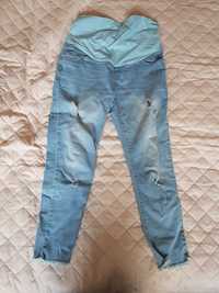 Spodnie ciążowe jeansy miekkie