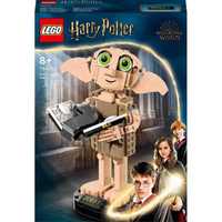 Nowe LEGO Harry Potter Skrzat domowy Zgredek. Ruchome części+aplikacja