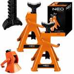 NEO TOOLS PODSTAWKI KOBYŁKI POD SAMOCHÓD WARSZTATOWE 2T 2SZTUKI 11-751