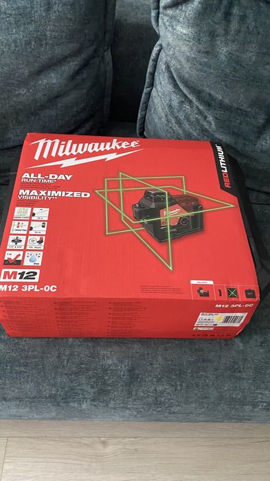 Milwaukee laser 360° M12 3PL-0C