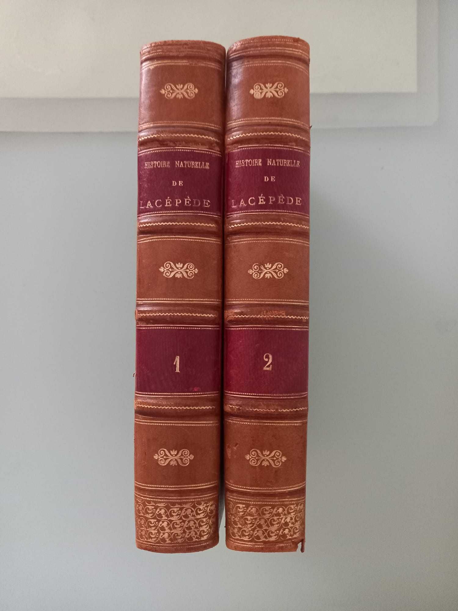 História Natural do LACEPEDE, vol I e II,  1885