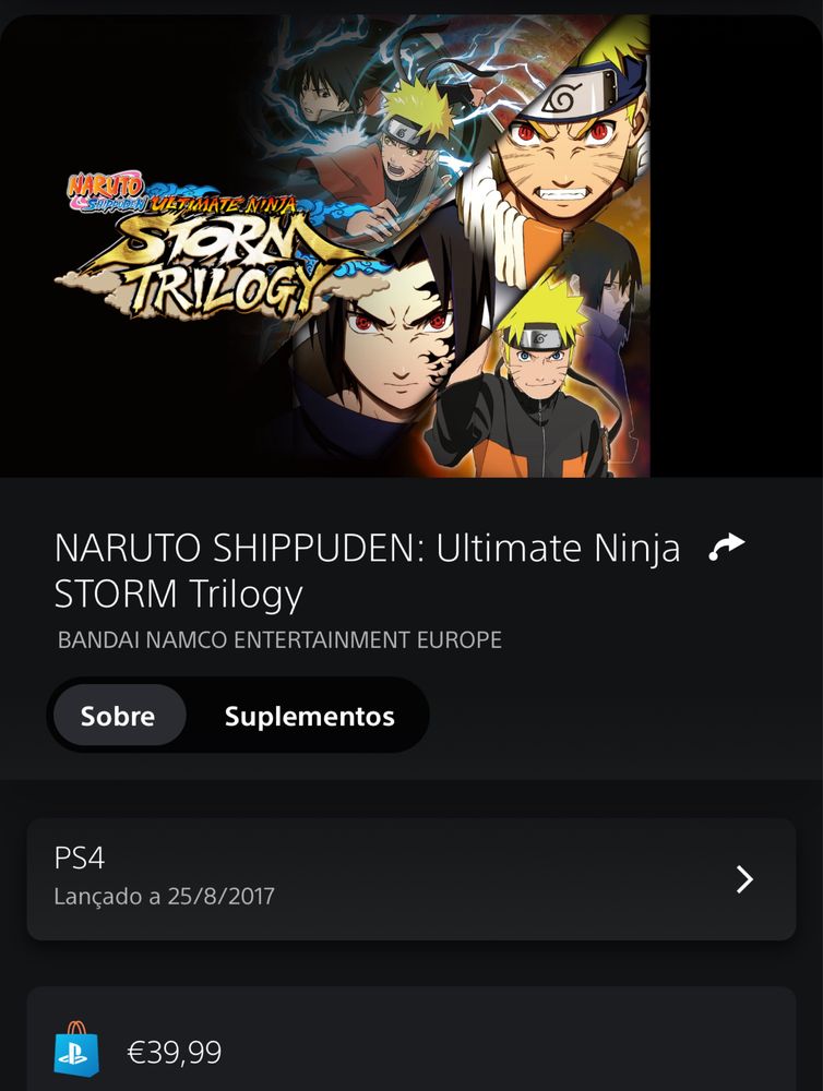 NARUTO SHIPPUDEN: Ultimate Ninja STORM Trilogy