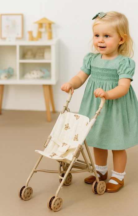 іграшковий візочок для ляльок від бренду Konges Sløjd. Коляска іграшка