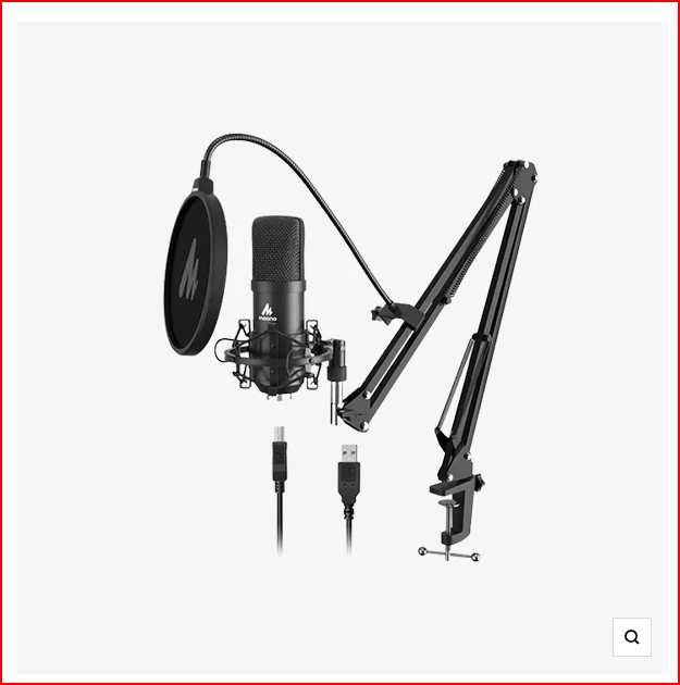 Kit Microfone Podcasting