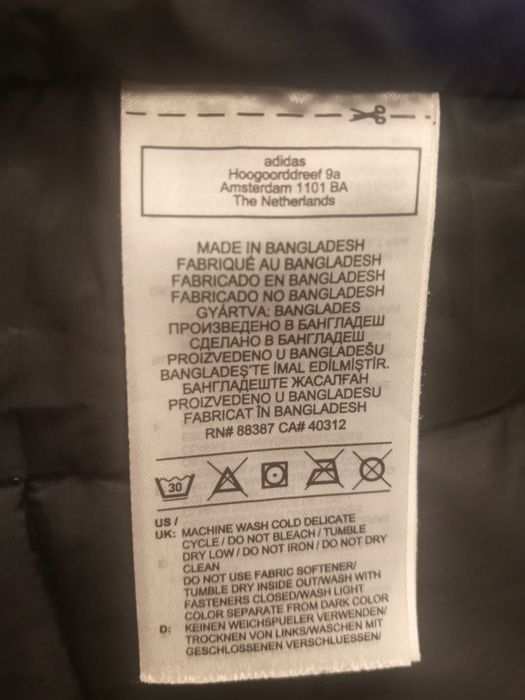 Oryginalna kurtka Adidas rozm. M