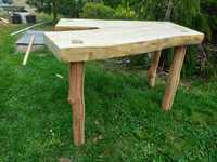 Stół z monolitu sosnowego.
