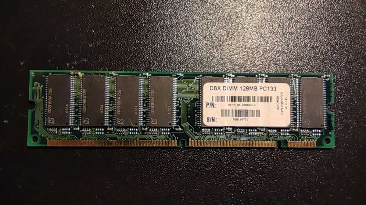 Memória RAM PC DIMM 128Mb PC133