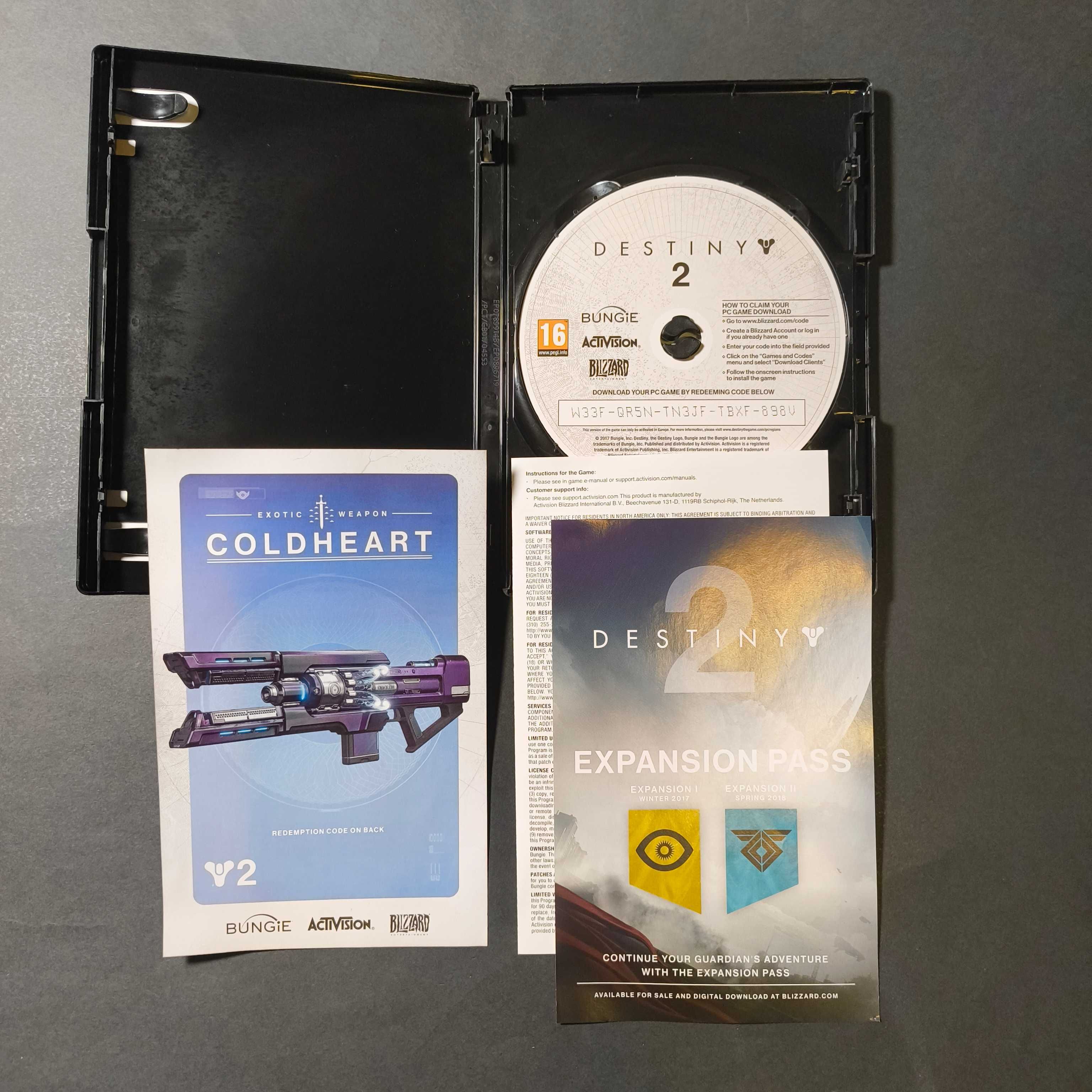 Caixa Capa Destiny 2