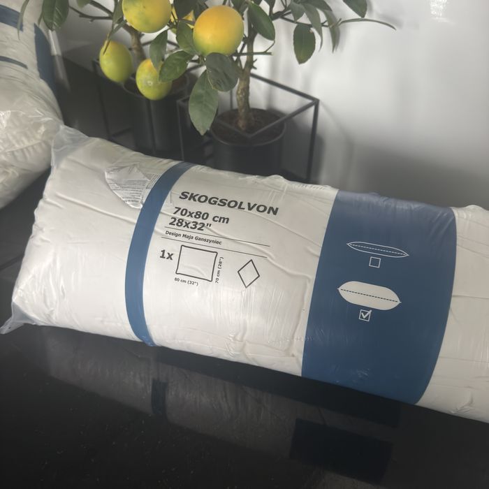 Poduszka TANIO ikea SKOGSOLVON wysoka 70 x 80 home and you
