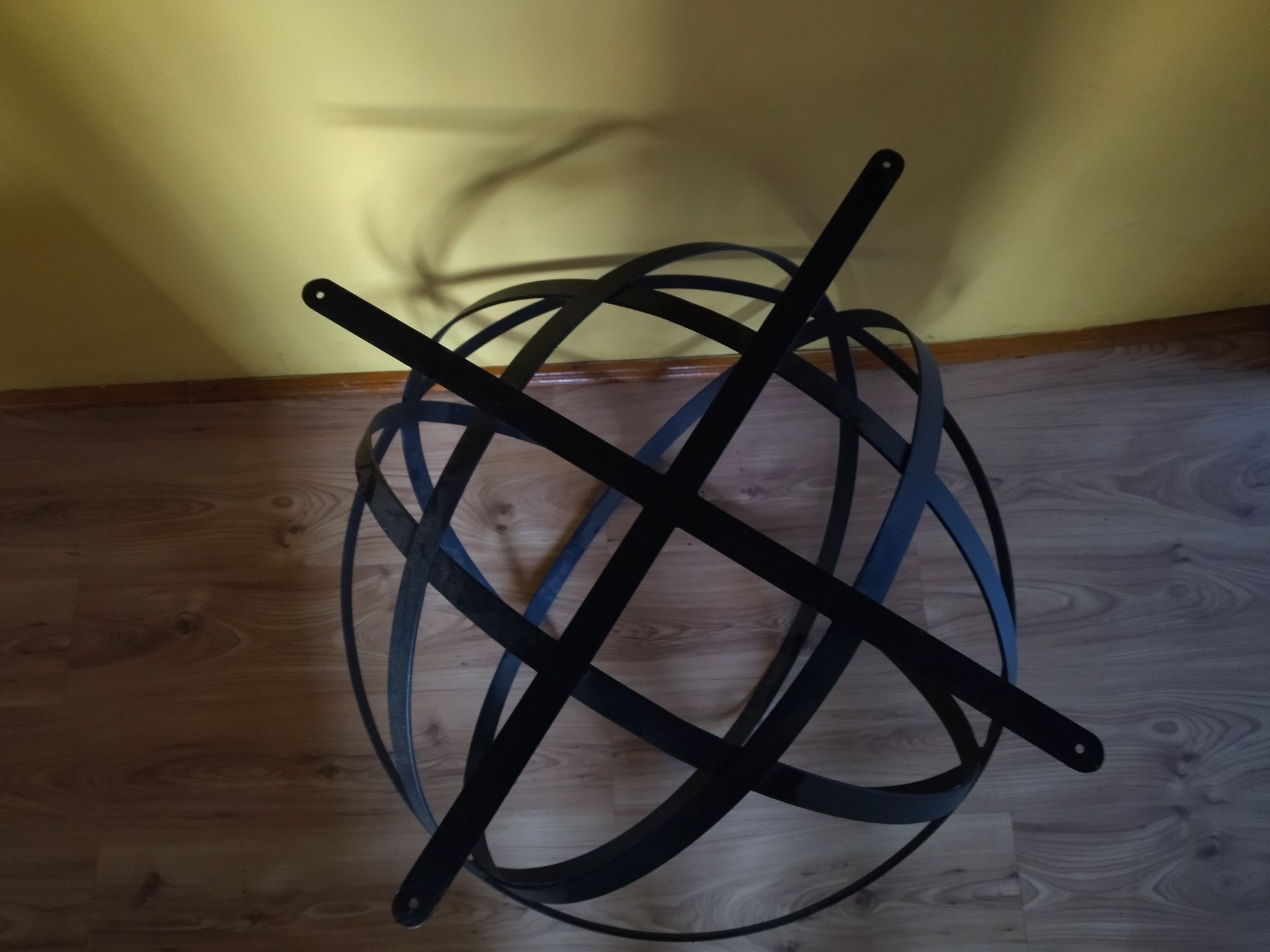 Podstawa pod stolik okrągła metalowa nogi