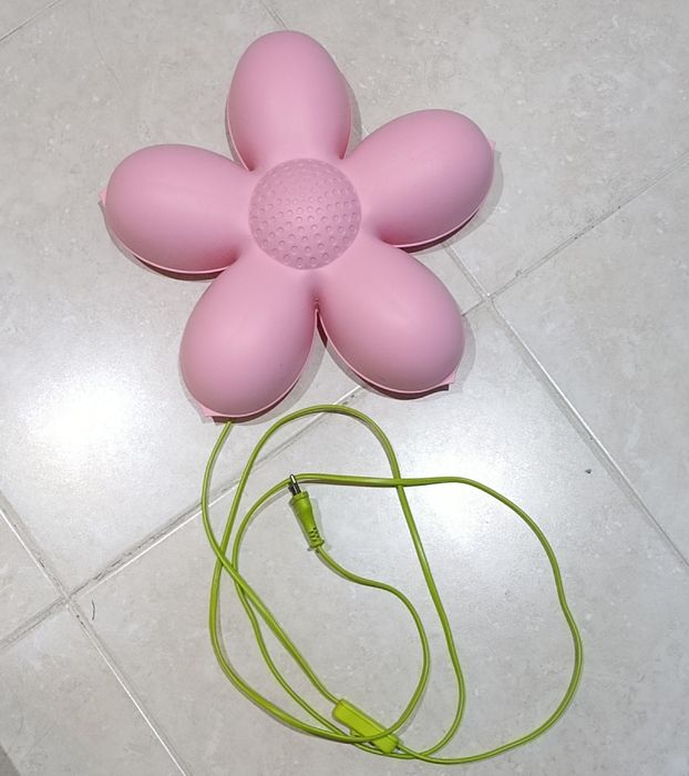 Candeeiro de Parede em forma de Flor- Rosa-Ikea