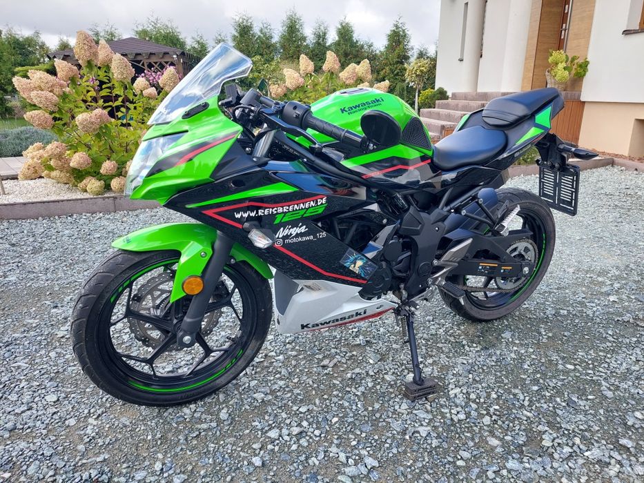 Kawasaki NINJA 125  23 rok ładny polecam zobacz warto z Niemiec