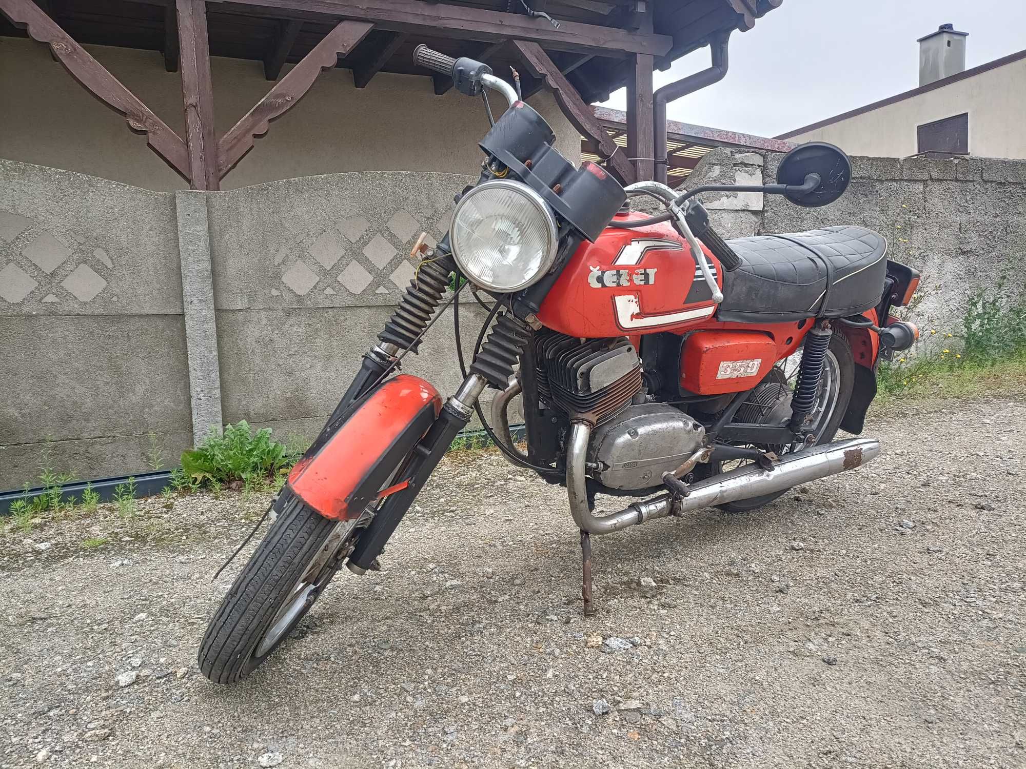 CZ-350 Jawa zarejestrowana