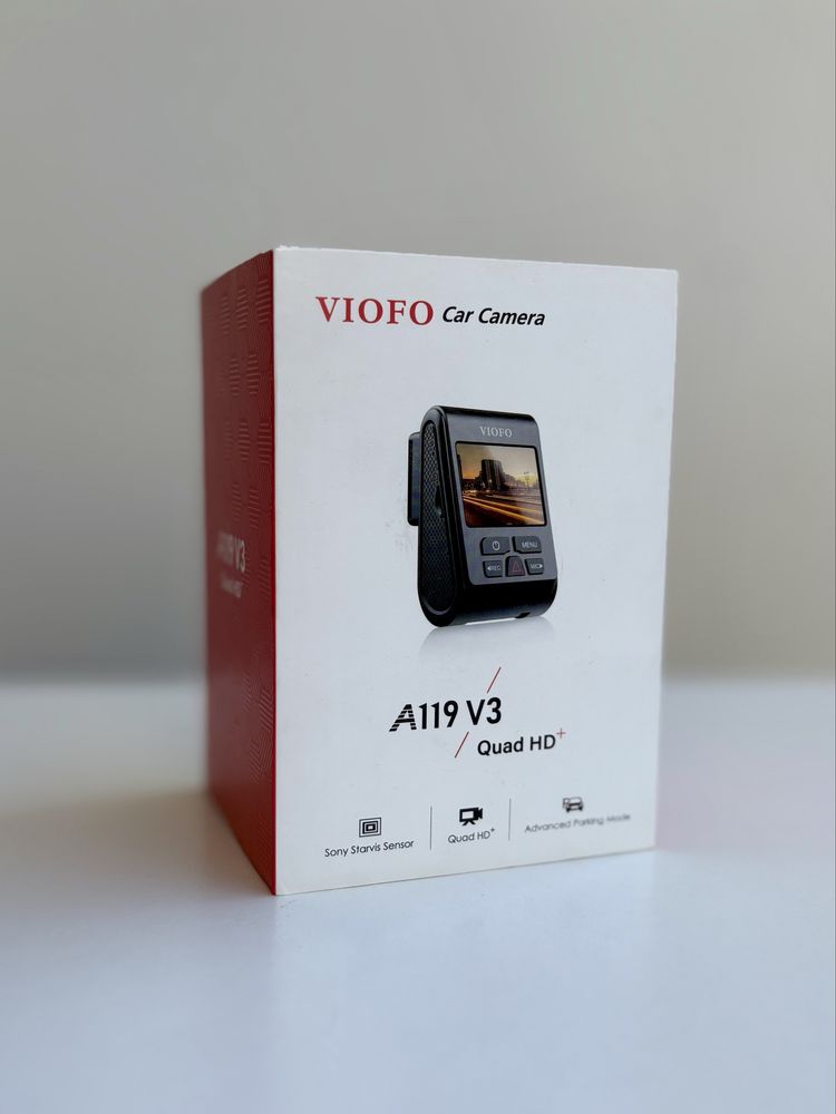 Відеореєстратор VIOFO A119 V3 + Фільтр CPL-100